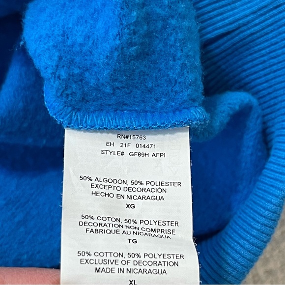 Champion Men's Powerblend Script Graphic Hoodie Size XL - Picture 8 of 9